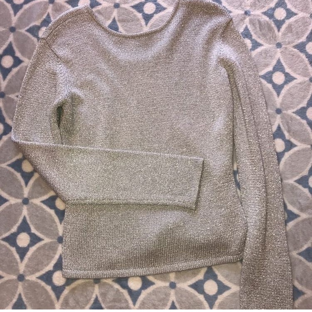 Sparkly sweater top